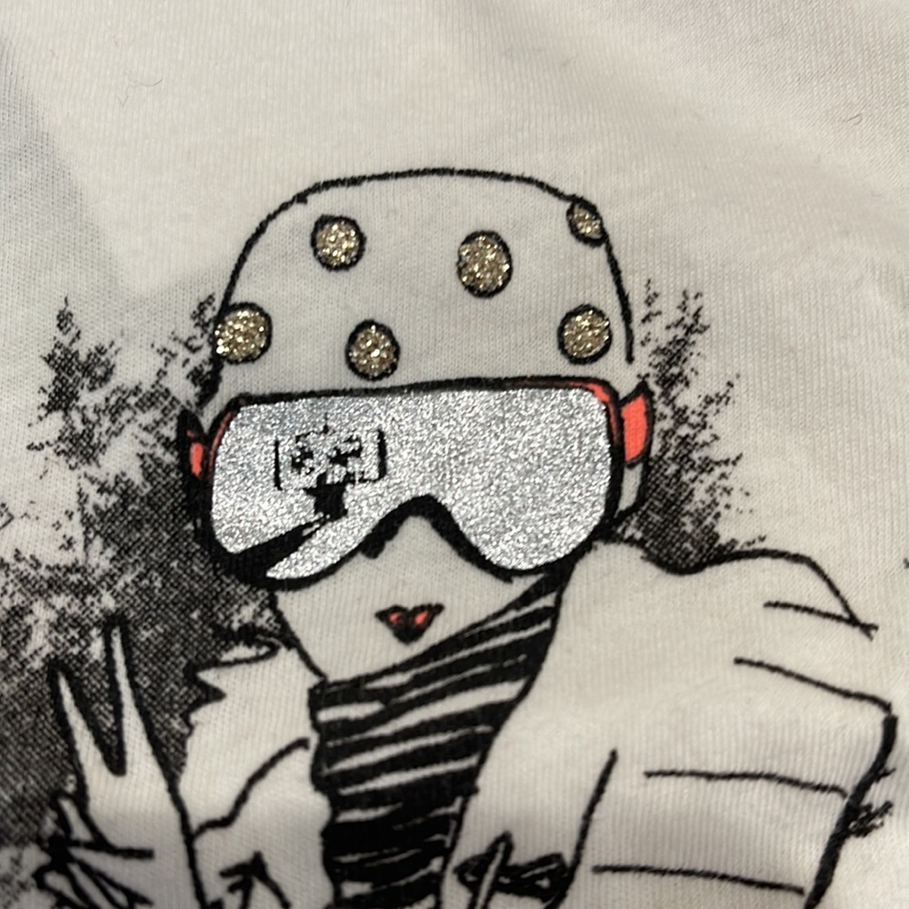 J CREW Girls Snowboard Long Sleeve T-shirt - Picture 4 of 6
